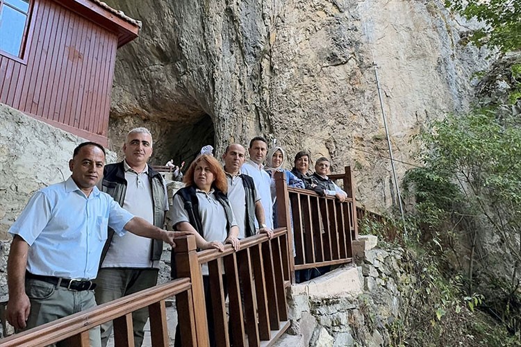 Sinop'ta İnaltı Mağarası turizme kazandırılıyor