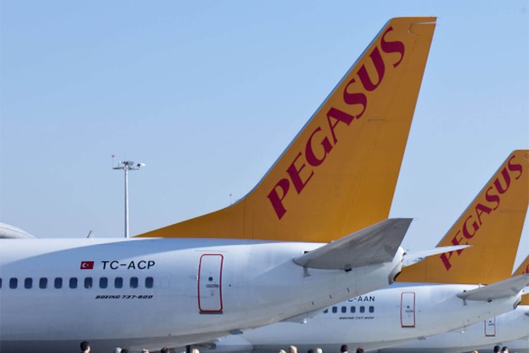Pegasus'un yolcu sayısı yüzde 34 düştü