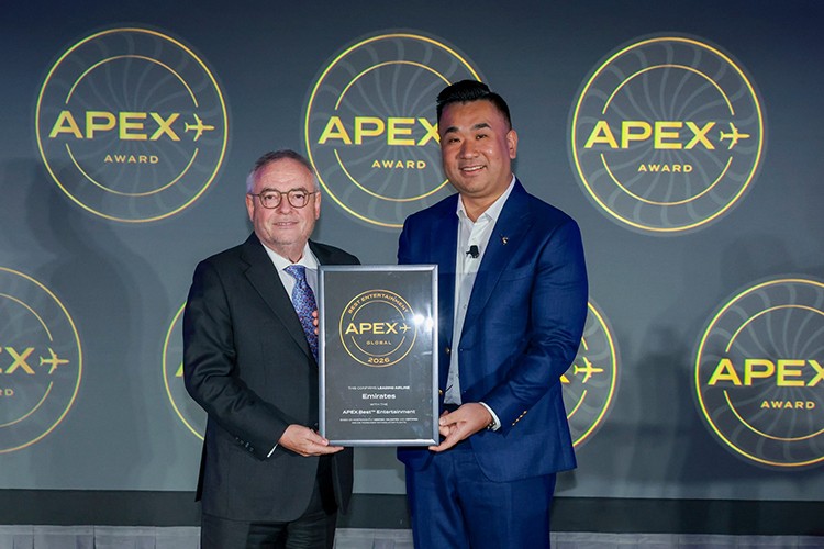 Emirates, APEX Ödülleri'nde 2 global ödüle layık görüldü