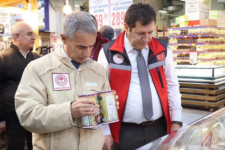 Ankara'da zeytin ve zeytinyağına yönelik denetimler yapıldı