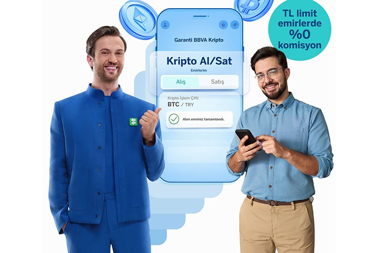 Kripto'dan komisyonsuz alım ve satım ayrıcalığı