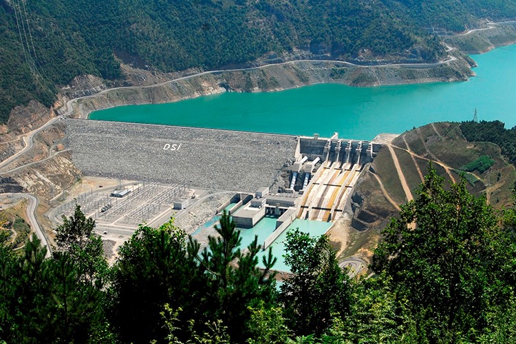 Çoruh Nehrinden milli ekonomiye 64 milyar liralık katkı