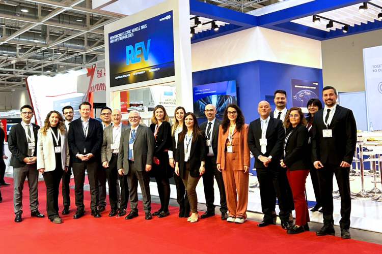 Kordsa, Tire Technology Expo'da elektrikli araçlar için yeni markası REV Technologies'i tanıttı