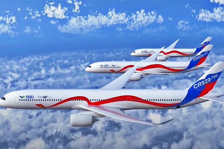 Çin'in uzun mesafe yolcu uçağı "C929" ilk siparişini aldı
