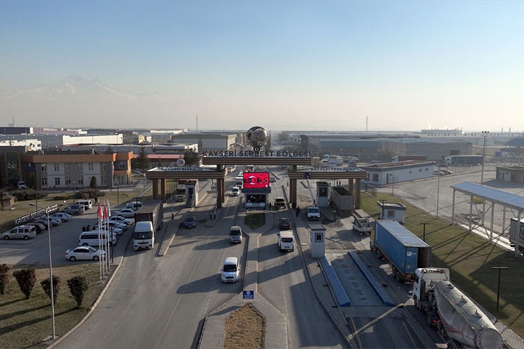 Kayseri Serbest Bölgesi'nden 650 milyon dolarlık ihracat