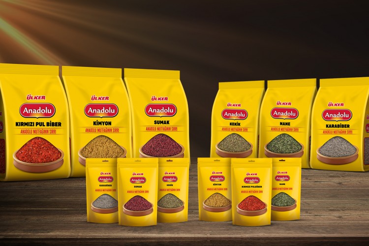 "Ülker Anadolu Baharat" serisi raflarla buluştu
