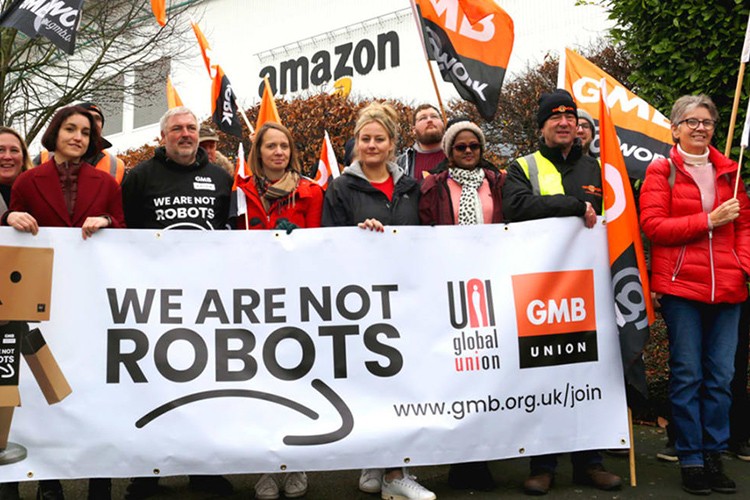 Amazon'un Avrupa çalışanları "Efsane Cuma