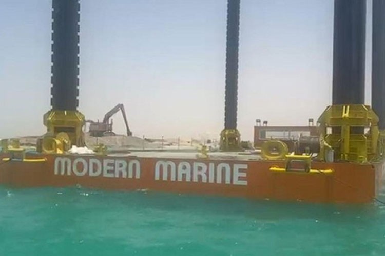 Türk yapımı Aqua1 Arabistan'da suya indirildi