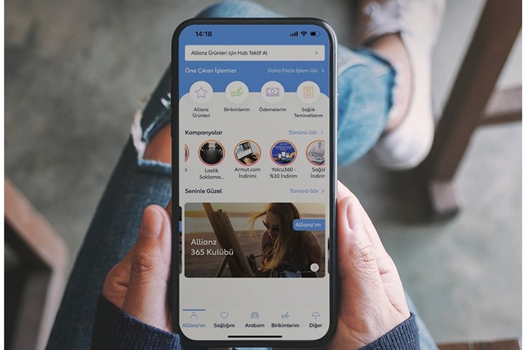 Allianz 365 500 bin üyeye ulaştı