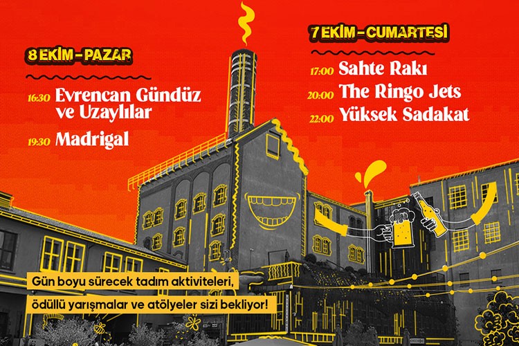 Oktoberfest 6 – 8 Ekim tarihleri arasında Bomontiada'da