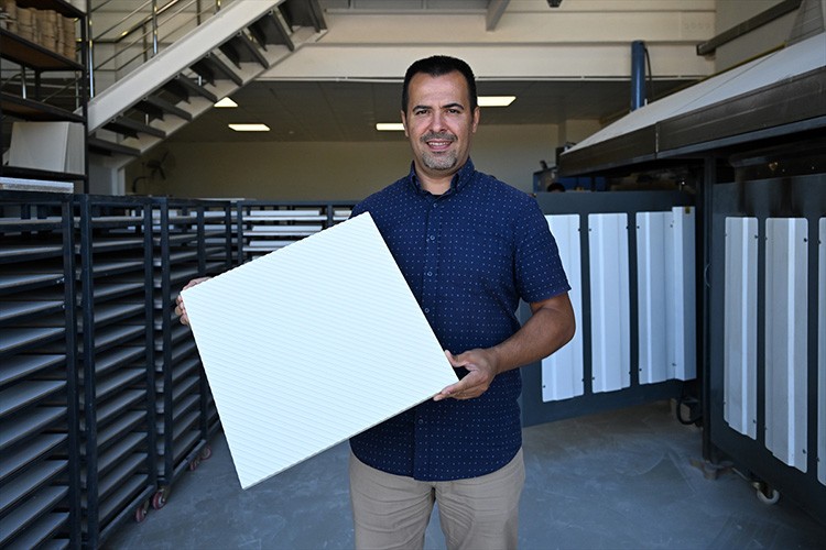 Destekle seramik fırın ekipmanları üretiyor