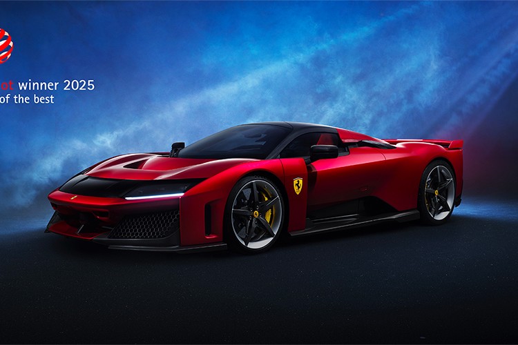 Ferrari, 2025 Red Dot Ödülleri'nde En Büyük Ödülü Kazandı
