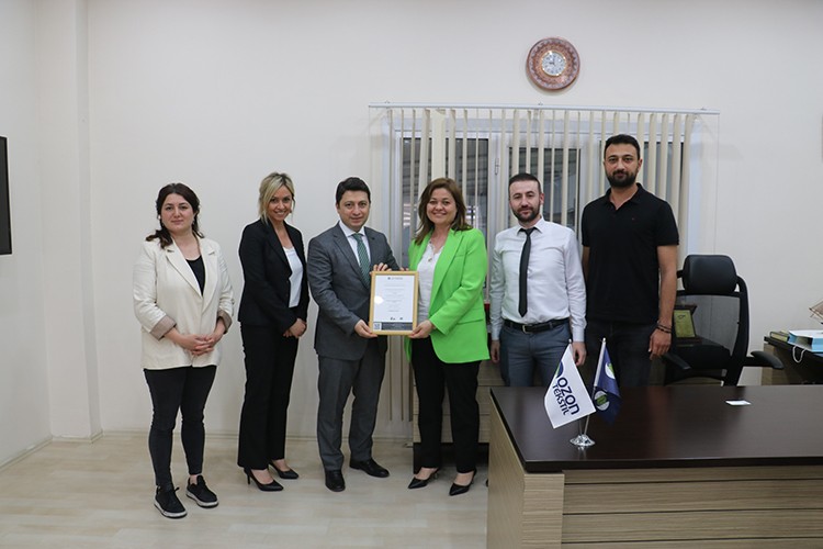 Yeşil enerji sertifikası aldı