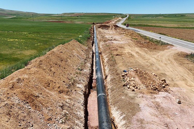 Kırklartepe Barajı 57 bin 700 dekarlık tarım alanını suyla buluşturacak