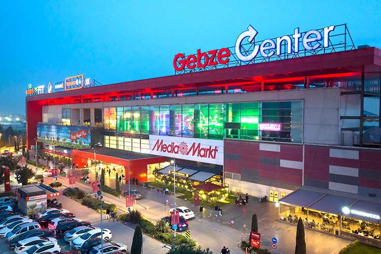 Gebze Center'da renkli görüntüler