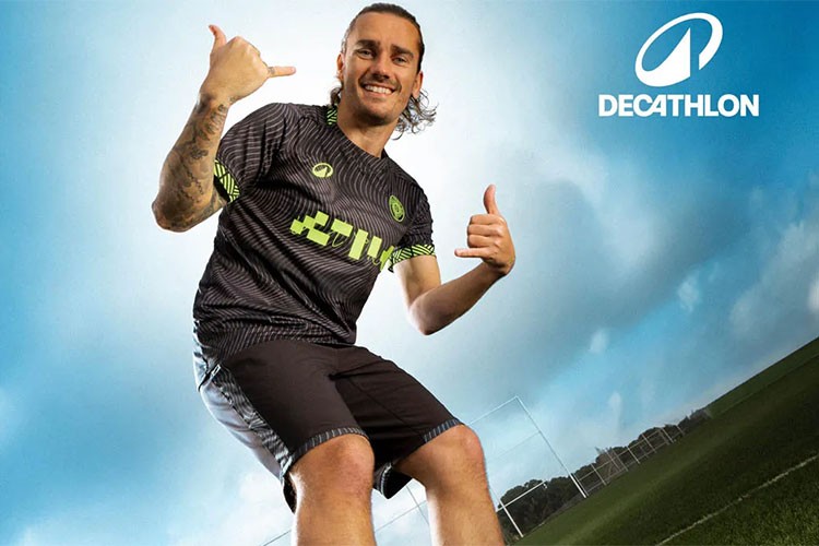 Decathlon, Fransız futbolcu Griezmann ile işbirliği yaptı