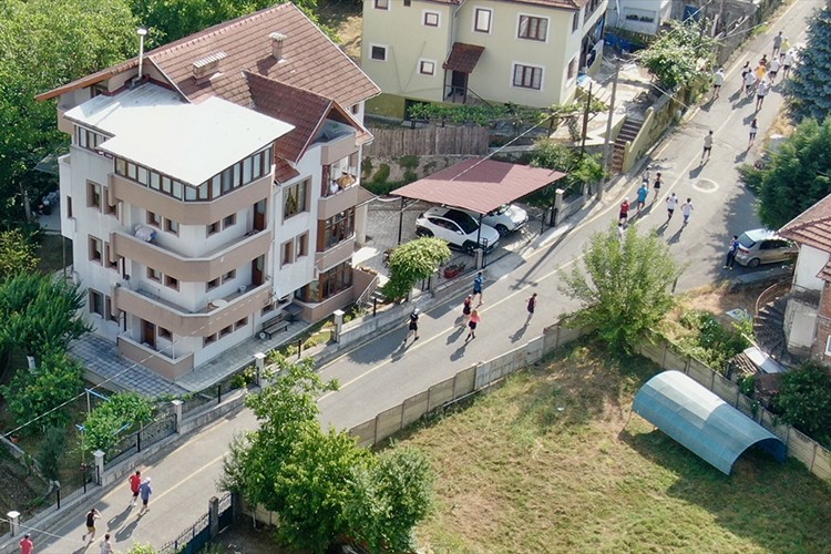 Düzce'de "Tarihi İpekyolu Trail Koşusu" düzenlendi