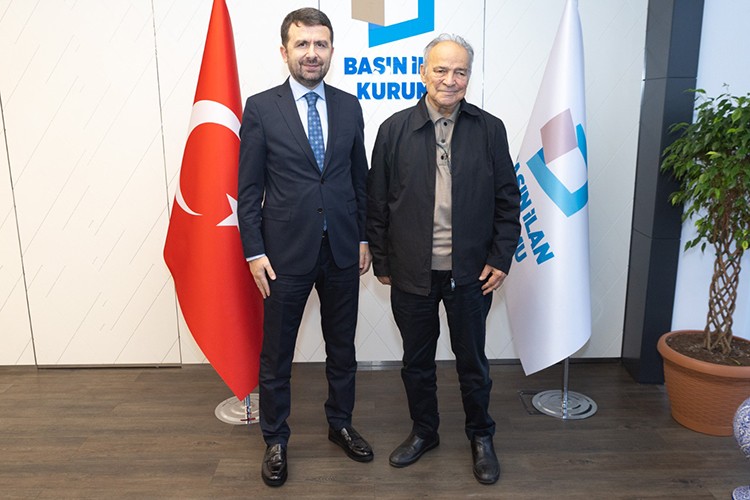 Avni Özgürel'den BİK Genel Müdürü Abdülkadir Çay'a ziyaret