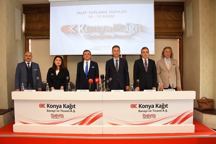 Konya Kağıt halka açılıyor