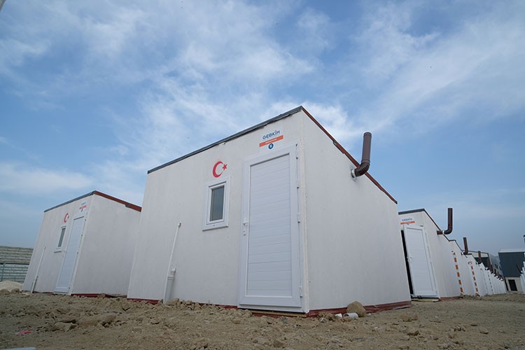 GEBKİM OSB'den, depremzedelere bungalov evler