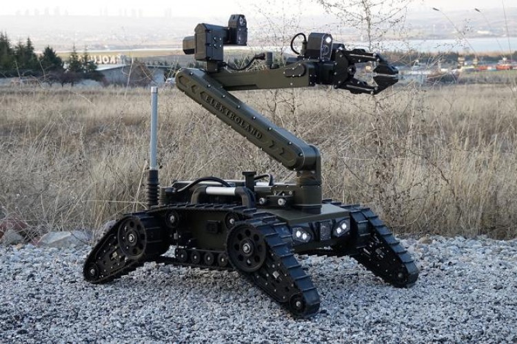 Türk güvenlik robotları ABD'de tanıtıldı