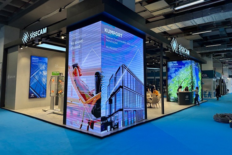 Şişecam Avrasya Cam Fuarı'na katıldı