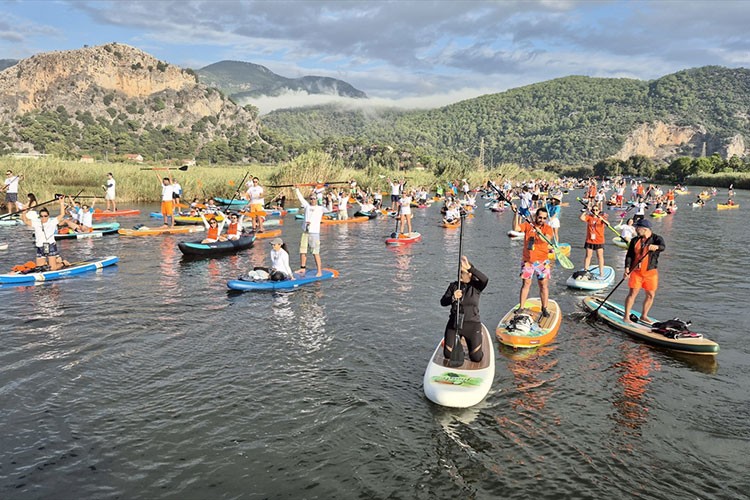 Muğla'da "6. Kano Fest 2025" etkinliği düzenlendi