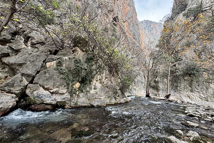 Saklıkent Kanyonu 590 bin ziyaretçi ağırladı