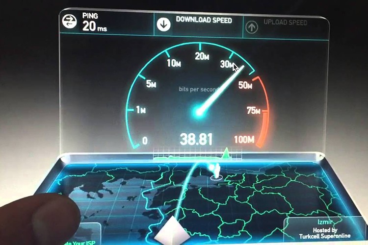 İnternet hızında 102.'yiz