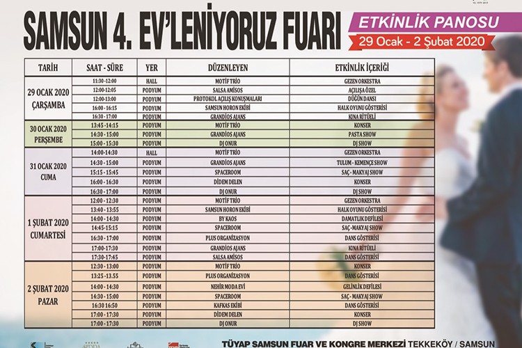 Herşey "Evleniyoruz" fuarında