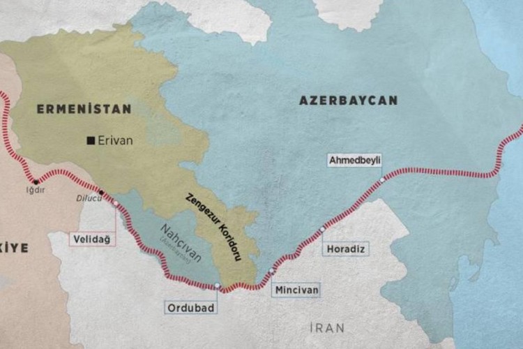 Zengezur Koridoru inşaatı aralıksız sürüyor