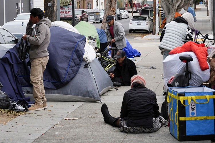 ABD'de evsiz sayısı 2024'te yüzde 18 arttı