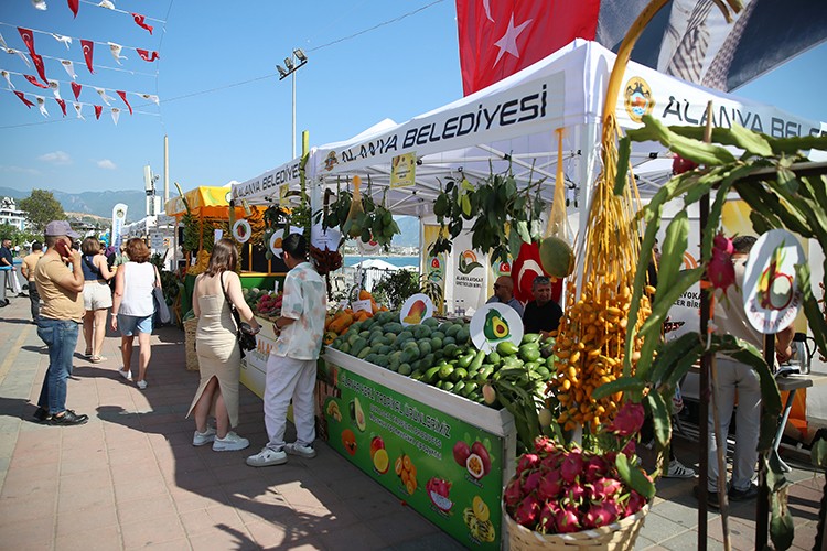 2. Alanya Tropikal Meyve Festivali başladı