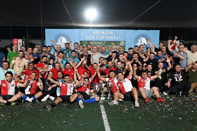 Antalya OSB'nin şampiyonu Yörükoğlu