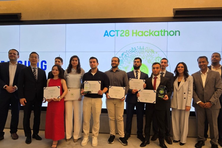 Samsung ve UNDP'nin düzenlediği ACT28 İklim için Yapay Zeka Hackatonu'nda Türkiye ekibi ödül aldı