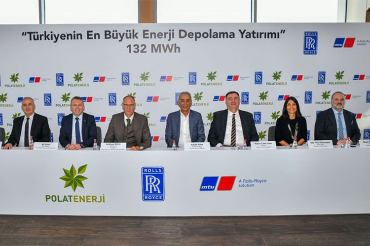 Polat Enerji ve Rolls-Royce, depolama anlaşmasına imza attı