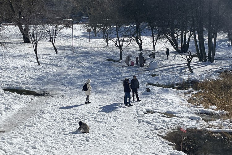 Gölcük Tabiat Parkı ziyaretçileri ağırladı