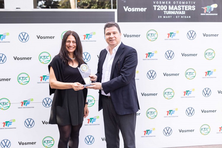 Vosmer Otomotiv T200 Masters Tenis Turnuvası'nın Şampiyonları Belli Oldu!