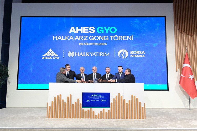 Borsa İstanbul'da gong AHES GYO için çaldı