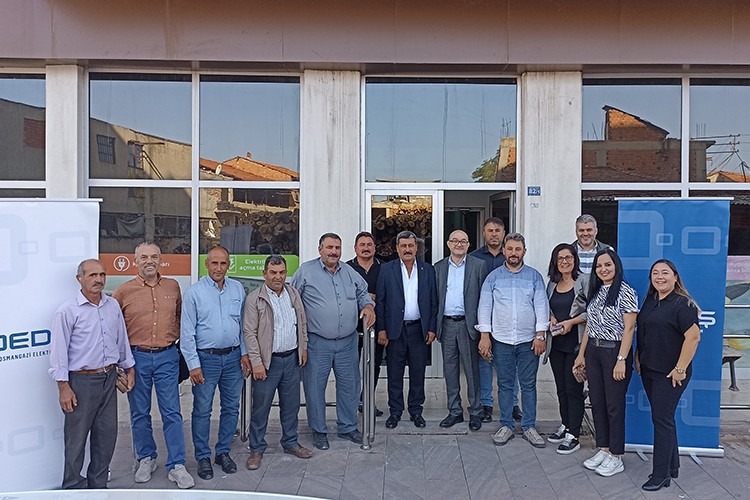 OEDAŞ muhtarları ağırladı