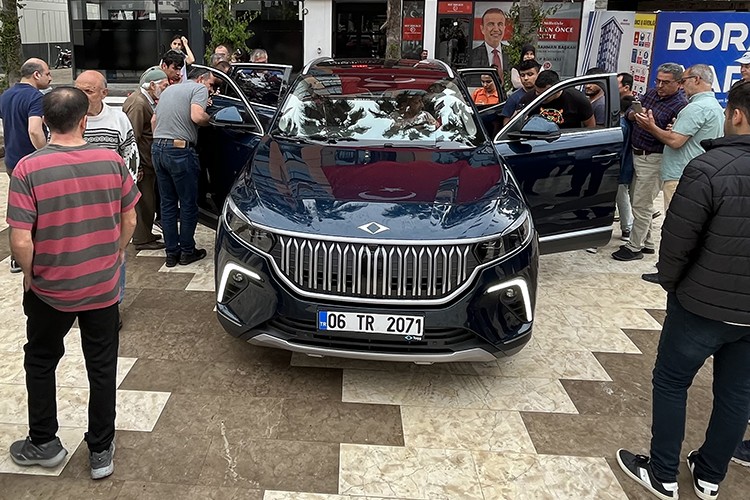 Togg Kumluca'da tanıtıldı