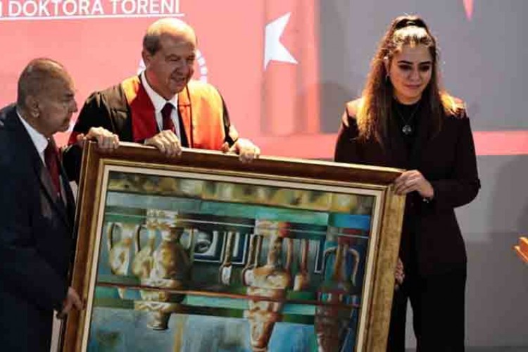 KKTC Cumhurbaşkanı Ersin TATAR Fahri Doktora Töreni