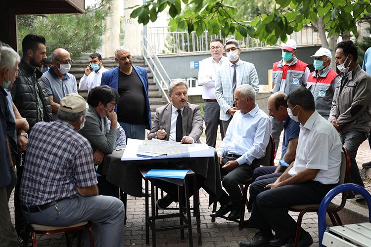 KIRANARDI MAHALLESİ'NİN İHTİYAÇLARI BİR BİR GİDERİLİYOR