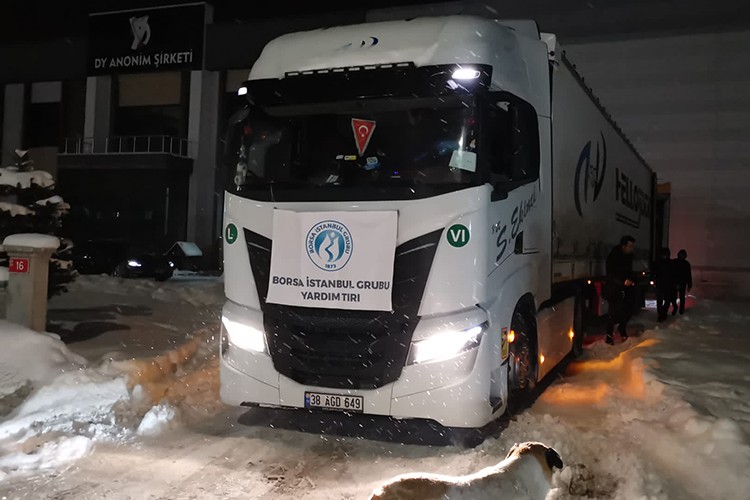 Borsa İstanbul Grubu'ndan depremzedelere yardım