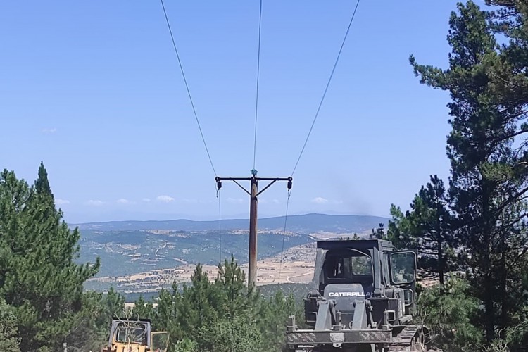 OEDAŞ'tan orman yangınlarıyla mücadeleye destek