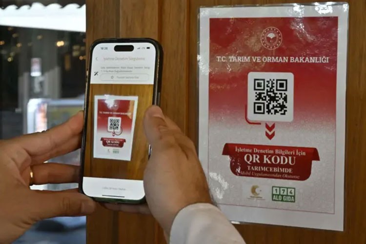 İşletme karekodlarını tüketicilerin görebileceği yerde bulunduracak