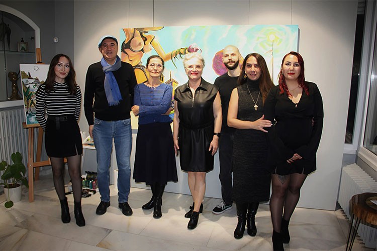 Ressam Beklan Murat'ın İlk Kişisel Sergisi