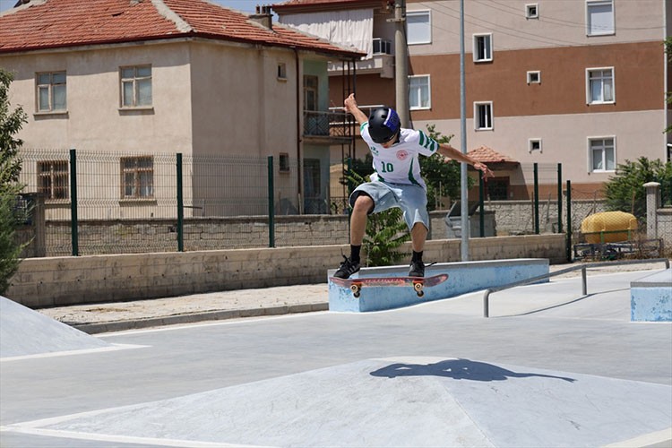 Karaman'da ANALİG Kaykay Türkiye Birinciliği Yarışları yapıldı