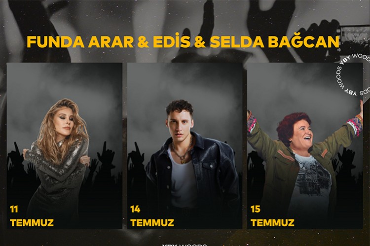 İstanbul'un En Büyük Açık Hava Sahnesi YBY Woods'ta