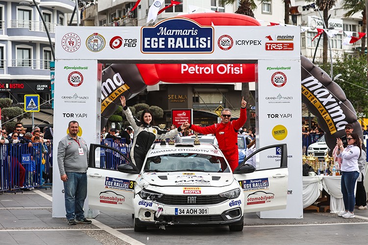 Marmaris Ege Rallisi büyük çekişme ve heyecana sahne oldu